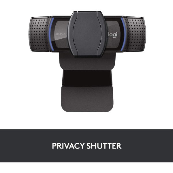 Logitech HD Pro Webcam C920s - Full HD 1080p, Built-in Privacy Shutter - Rebuy-Box Logitech HD Pro Webcam C920s - Full HD 1080p, Built-in Privacy Shutter - Rebuy-Box